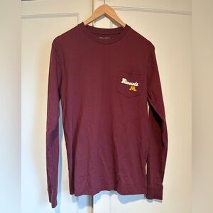 University of Minnesota Golden Gophers Long Sleeve Top-Shirt
